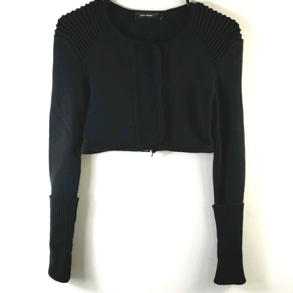 Isabel Marant Cropped Brad Sweater - Picture 2 of 7